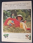 Vintage Ad: 1957 Canada Dry Ginger Ale