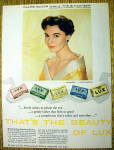 1959 Lux Soap with Claire Bloom of The Buccaneer