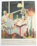 1954 Beer Belongs (Evening Cards) By Douglas Crockwell