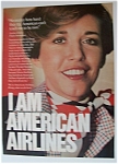 1976 American Airlines with a Flight Attendant