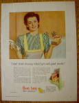 1944 Bon Ami Cleanser with Woman Smiling