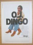 1977 Dingo Leather Boots with O. J. Simpson