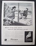 1959 Thermopane Insulating Glass w/Little Girl & Dog