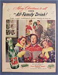 1952 7 Up (Seven Up) with Three Children Caroling 