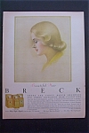 1959 Breck Shampoo with a Beautiful Breck Girl 