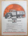 1925 Reo Motor Company with Heavy Duty Speed Wagon