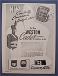 1949  Weston  Exposure  Meters