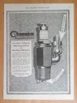 1921 Champion Spark Plugs with the Spark Plug 