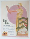 1920 Bon Ami with Woman Looking in a Clean Mirror
