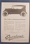 Vintage Ad: 1923 Overland