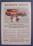 Vintage Ad: 1931  Hudson  Essex