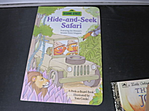 Sesame Street Hide And Seek Safari A Peek A Board Book
