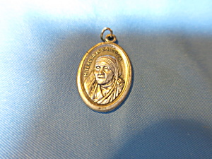 Vintage Medal M Teresa Of Calcutta Pray For Us Italy