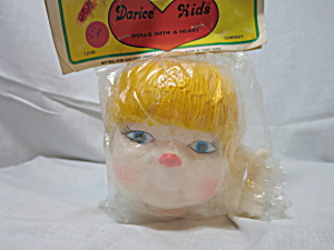 Vintage Darcie Kids Chrissy Doll Head Hands Crafting