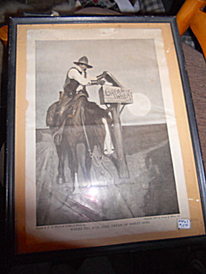 Cream Of Wheat Advertising Sheet, Wyeth,1907