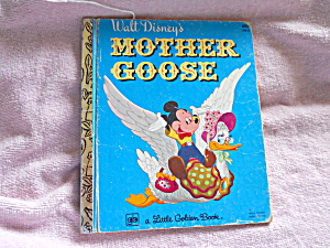 Walt Disneys Mother Goose 1979 Golden Book
