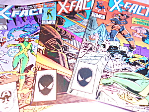 X Factor Comics Set Of 3, 1986