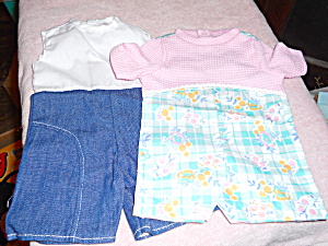 Doll Clothes Shorts And Tops Two Fits 18 Inch