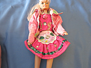 Vintage Barbie Doll Shirt Skit Jacket Set Not Tagged Hand Made