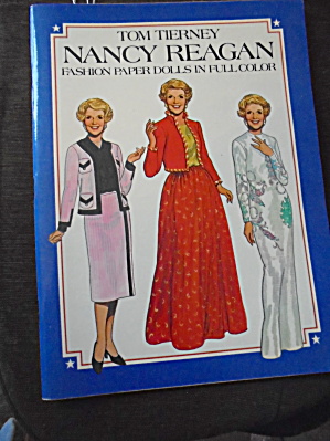 Nancy Reagan Paper Dolls Book 1983