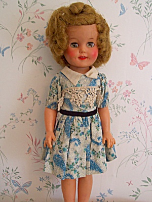 Shirely Temple Doll 15 Inch Ideal 1950s