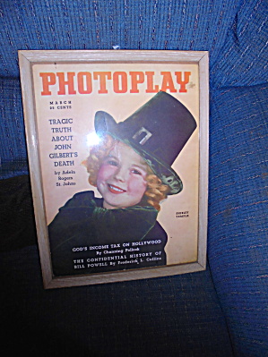 Shirley Temple Photo Cover Photoplay