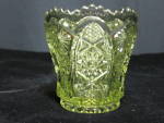Imperial Verde Green Tooth Pick Holder Buttons and Arch