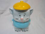 Cat Kitten Kitty Cookie Jar Biscuit Jar Taiwan 