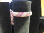Vintage Enamel Painted Hinge Bracelet