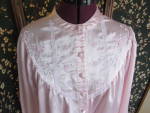 Vintage Ashley Taylor Nightgown Size Small Pink 