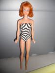 Midge Doll Barbies Friend Mattel 1962 