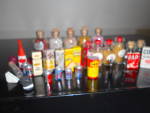 Dollhouse Miniatures Lot Bottles food etc