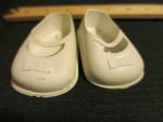 Vintage Doll Accessories Doll Shoes White Mary Jane 8T USA