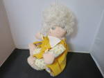 Huggles Doll 1982 Original with Carry Case back pack