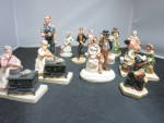 Vintage Sebastian Miniature Figurines Lot of 12