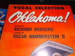 Oklahoma Sheet Music Rogers & Hammerstein