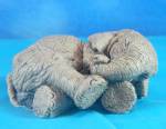 The Herd By Martha Carey Sleeping Elephant Baby Winks