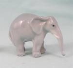 Vintage German Porcelain Miniature Elephant