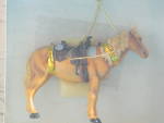 Roman Inc. Legend of the West Palomino Horse Ornament