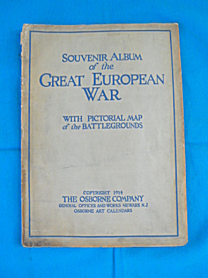 Souvenir Album Great European War Osborne Co.