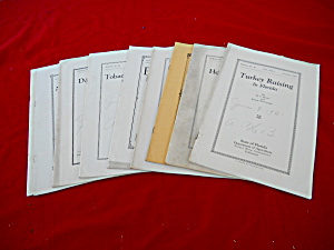 1930's Florida Agriculture Bulletin Pamplets