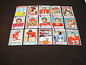 70's-80's Denver Broncos Football Cards