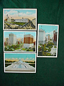 Detroit, Mi Postcard Collection