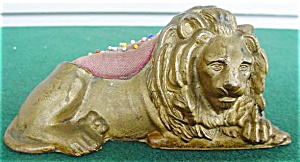 Old Lion Pin Cushion