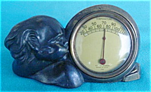 Mcclelland Barclay Fig. Head Desk Thermometer