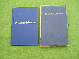 1874 Craft Masonry Masonic Manual & Other