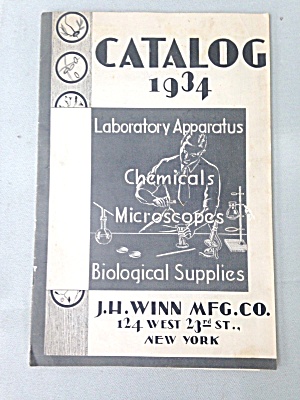 J.h. Winn Ny Chemist Biologist Catalog