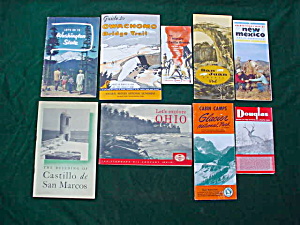 Lot Of Various Old Travel Pamphlets/brochures