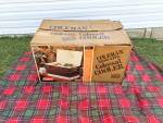 Brown & White Coleman Colossal Cooler NEW