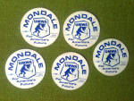 MONDALE America's Future UMWA Mining Stickers